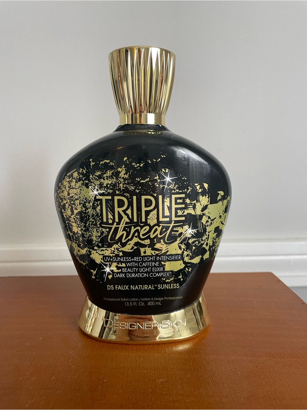 Designer Skin Triple Threat tanning lotion